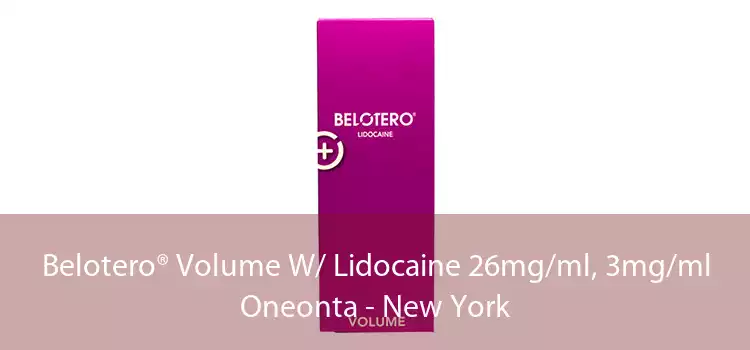 Belotero® Volume W/ Lidocaine 26mg/ml, 3mg/ml Oneonta - New York