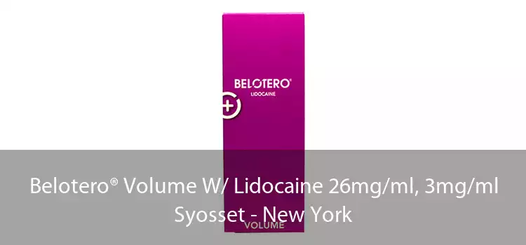 Belotero® Volume W/ Lidocaine 26mg/ml, 3mg/ml Syosset - New York