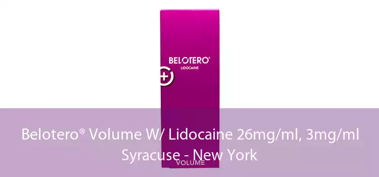 Belotero® Volume W/ Lidocaine 26mg/ml, 3mg/ml Syracuse - New York
