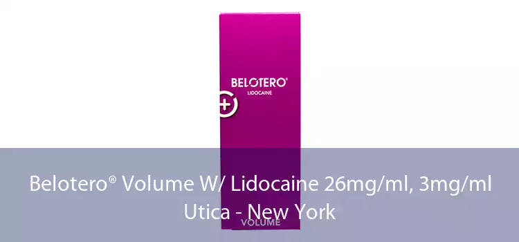 Belotero® Volume W/ Lidocaine 26mg/ml, 3mg/ml Utica - New York
