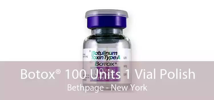 Botox® 100 Units 1 Vial Polish Bethpage - New York