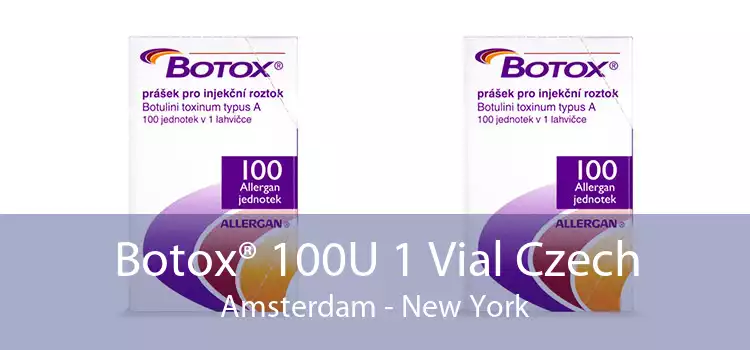 Botox® 100U 1 Vial Czech Amsterdam - New York
