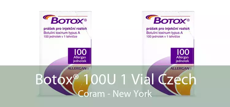 Botox® 100U 1 Vial Czech Coram - New York