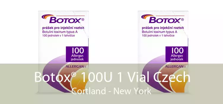 Botox® 100U 1 Vial Czech Cortland - New York