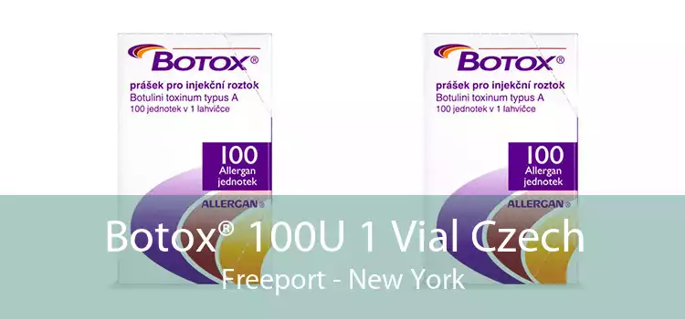 Botox® 100U 1 Vial Czech Freeport - New York