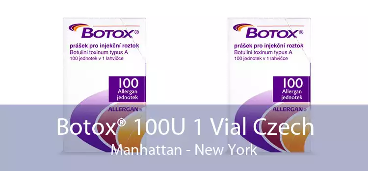 Botox® 100U 1 Vial Czech Manhattan - New York