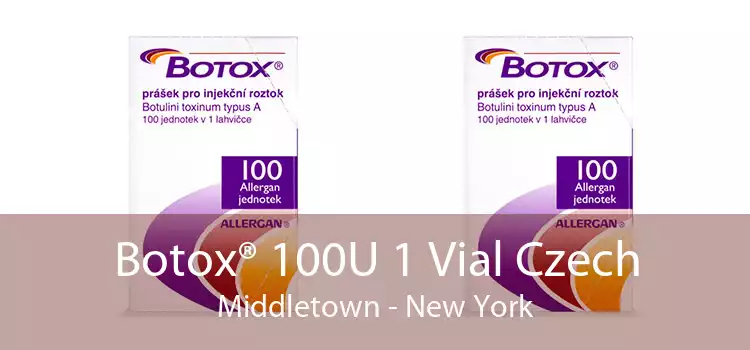 Botox® 100U 1 Vial Czech Middletown - New York