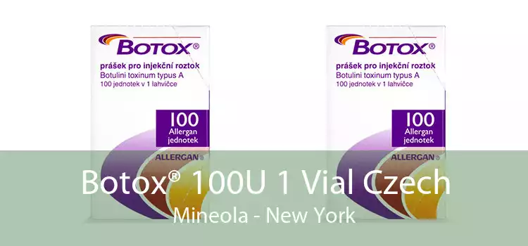 Botox® 100U 1 Vial Czech Mineola - New York