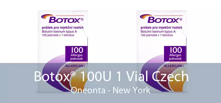 Botox® 100U 1 Vial Czech Oneonta - New York