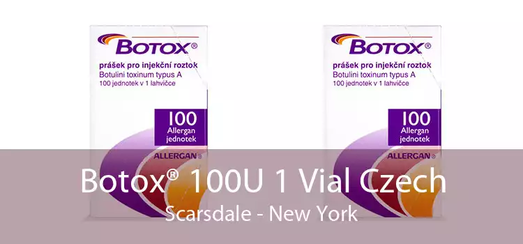 Botox® 100U 1 Vial Czech Scarsdale - New York