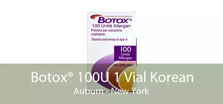 Botox® 100U 1 Vial Korean Auburn - New York
