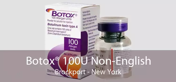 Botox® 100U Non-English Brockport - New York