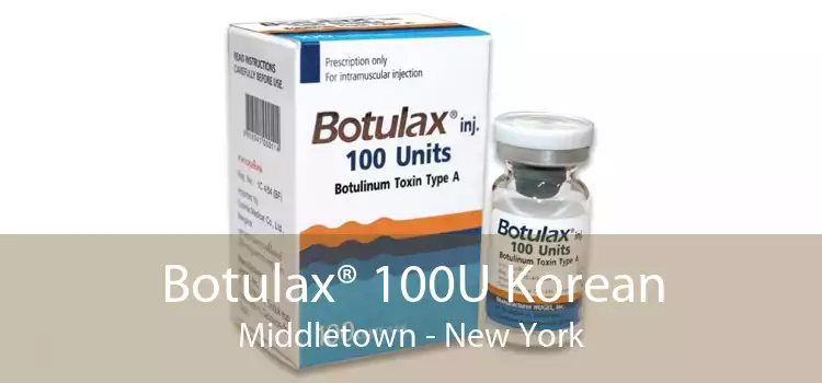 Botulax® 100U Korean Middletown - New York