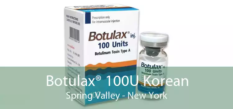 Botulax® 100U Korean Spring Valley - New York