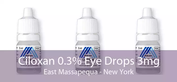 Ciloxan 0.3% Eye Drops 3mg East Massapequa - New York