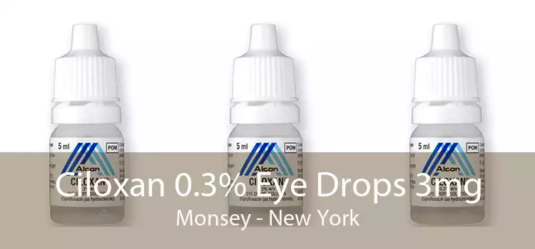 Ciloxan 0.3% Eye Drops 3mg Monsey - New York