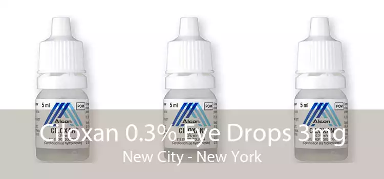 Ciloxan 0.3% Eye Drops 3mg New City - New York