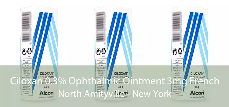 Ciloxan 0.3% Ophthalmic Ointment 3mg French North Amityville - New York
