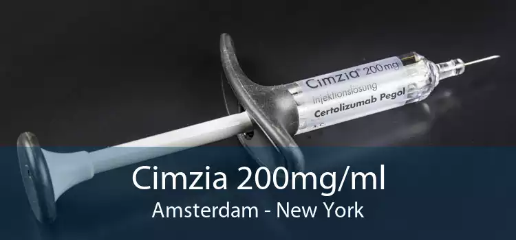 Cimzia 200mg/ml Amsterdam - New York