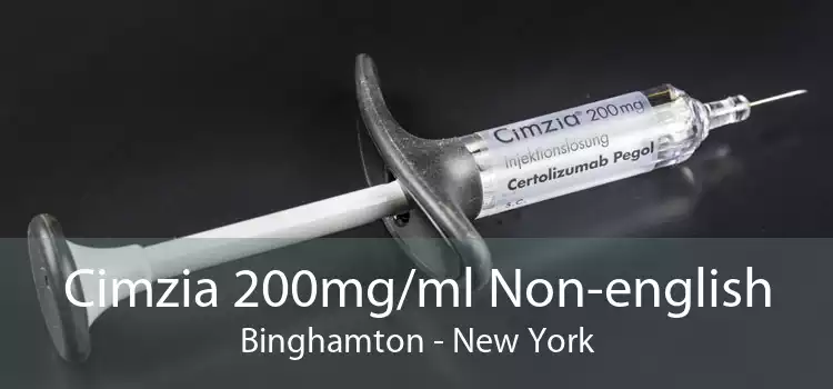 Cimzia 200mg/ml Non-english Binghamton - New York