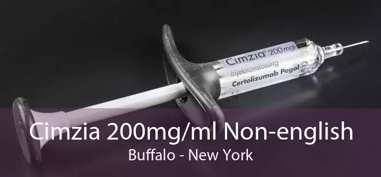 Cimzia 200mg/ml Non-english Buffalo - New York