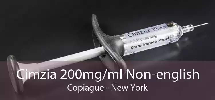 Cimzia 200mg/ml Non-english Copiague - New York