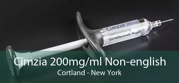 Cimzia 200mg/ml Non-english Cortland - New York