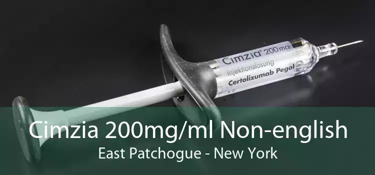 Cimzia 200mg/ml Non-english East Patchogue - New York