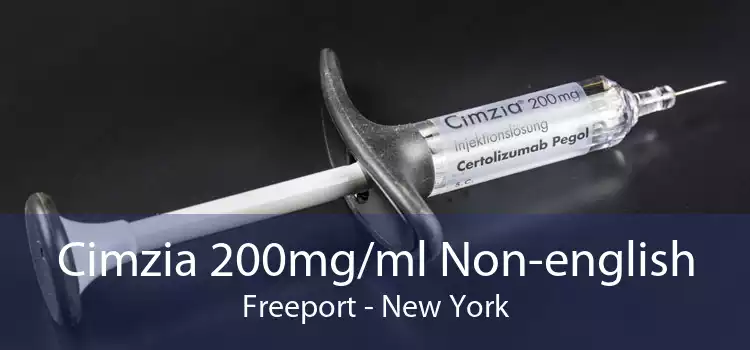 Cimzia 200mg/ml Non-english Freeport - New York