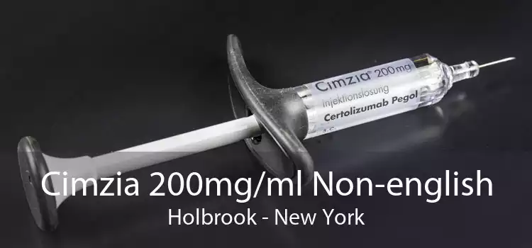 Cimzia 200mg/ml Non-english Holbrook - New York