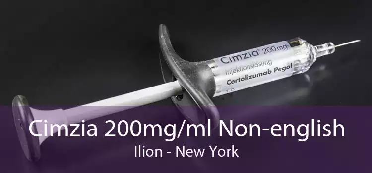 Cimzia 200mg/ml Non-english Ilion - New York