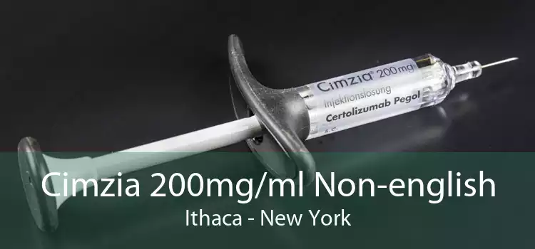 Cimzia 200mg/ml Non-english Ithaca - New York