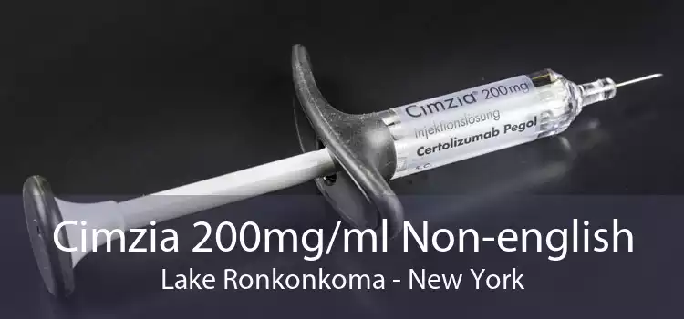 Cimzia 200mg/ml Non-english Lake Ronkonkoma - New York