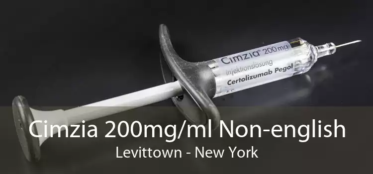 Cimzia 200mg/ml Non-english Levittown - New York
