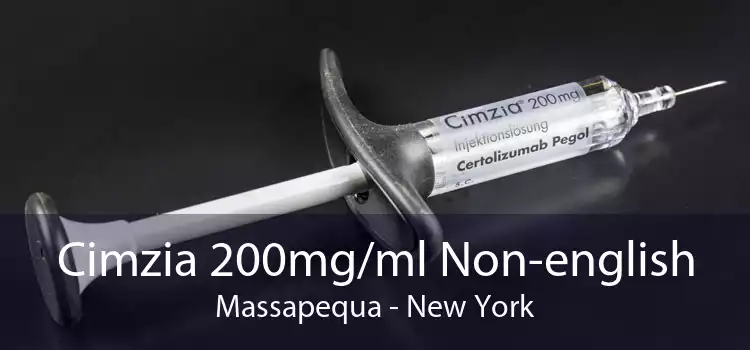 Cimzia 200mg/ml Non-english Massapequa - New York