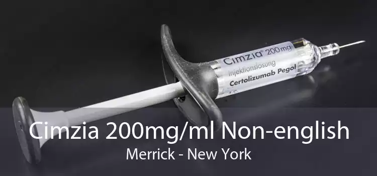 Cimzia 200mg/ml Non-english Merrick - New York