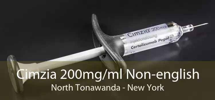 Cimzia 200mg/ml Non-english North Tonawanda - New York