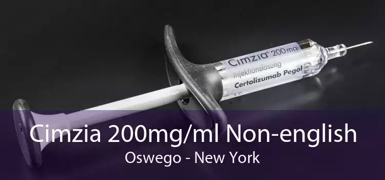Cimzia 200mg/ml Non-english Oswego - New York