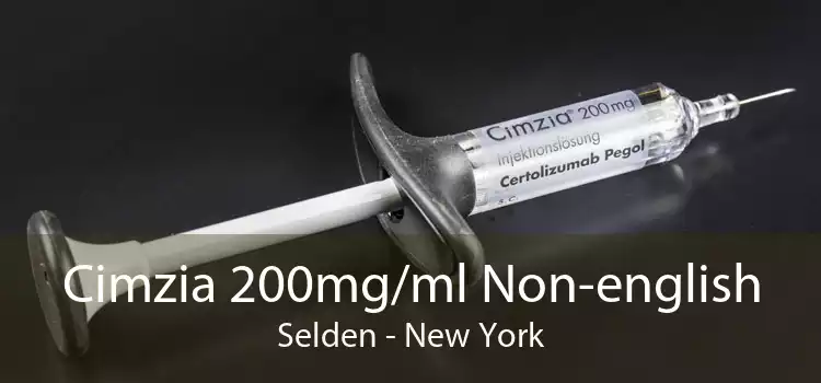 Cimzia 200mg/ml Non-english Selden - New York