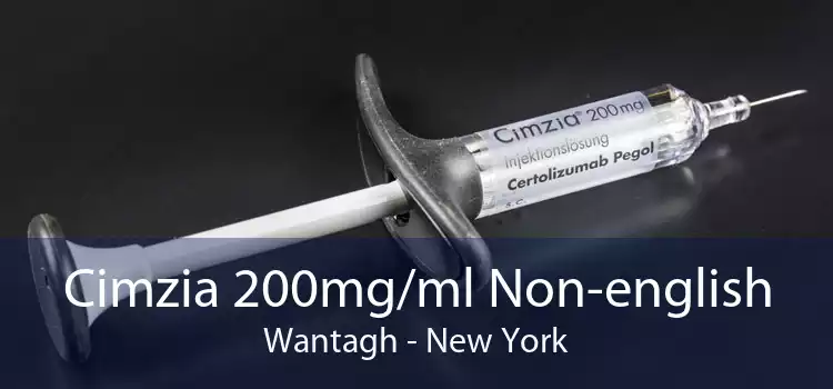 Cimzia 200mg/ml Non-english Wantagh - New York