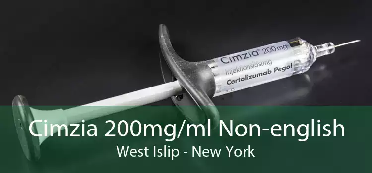 Cimzia 200mg/ml Non-english West Islip - New York