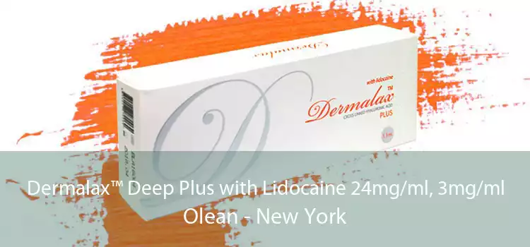 Dermalax™ Deep Plus with Lidocaine 24mg/ml, 3mg/ml Olean - New York