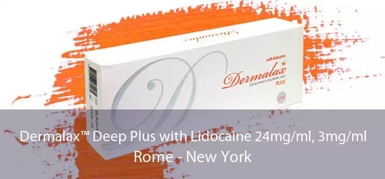 Dermalax™ Deep Plus with Lidocaine 24mg/ml, 3mg/ml Rome - New York