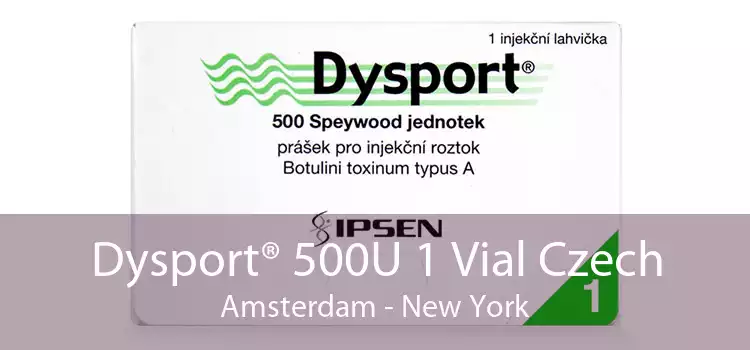 Dysport® 500U 1 Vial Czech Amsterdam - New York