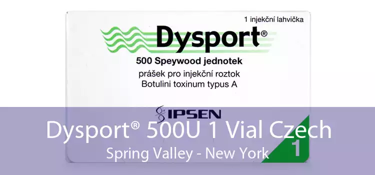 Dysport® 500U 1 Vial Czech Spring Valley - New York