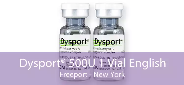 Dysport® 500U 1 Vial English Freeport - New York