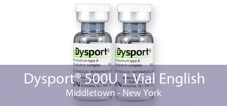 Dysport® 500U 1 Vial English Middletown - New York