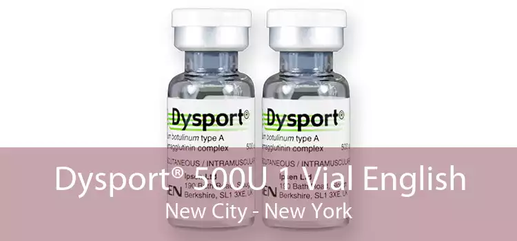Dysport® 500U 1 Vial English New City - New York