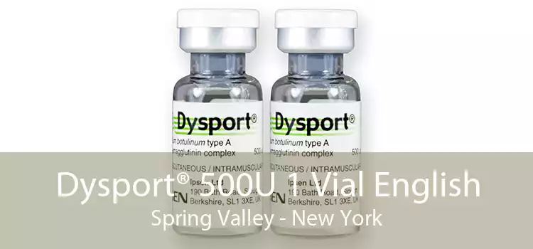 Dysport® 500U 1 Vial English Spring Valley - New York