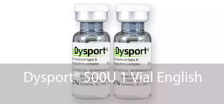 Dysport® 500U 1 Vial English 